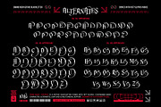 Fang Malic Typeface, a Blackletter Font by alit design (Thumbnail 10 of 20)