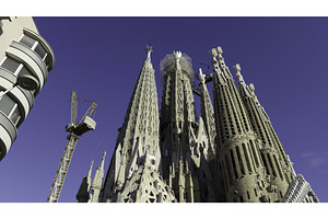 Sagrada familia showing ongoing, an Architecture Photo by Media Whale Stock