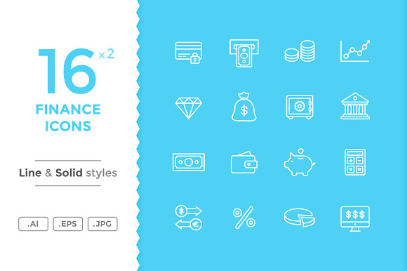 Finance Icons preview 3