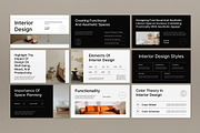 White Design Interior Google Slide, a Presentation Template by graphicook (Thumbnail 4 of 8)