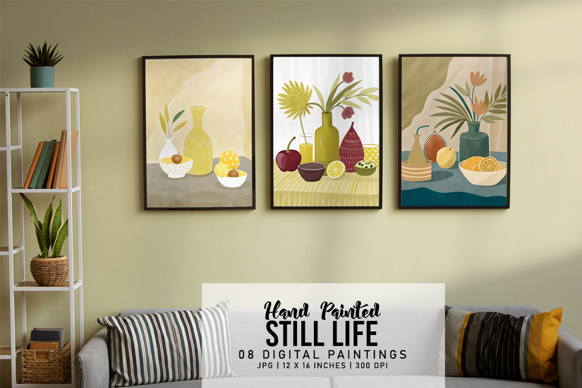 Hand Painted Still Life, a Decorative Illustration by Digital Art Creations (Photo 5 of 5)