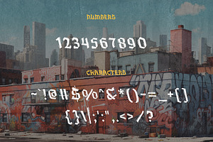 Graffitopia - Urban Graffiti Font