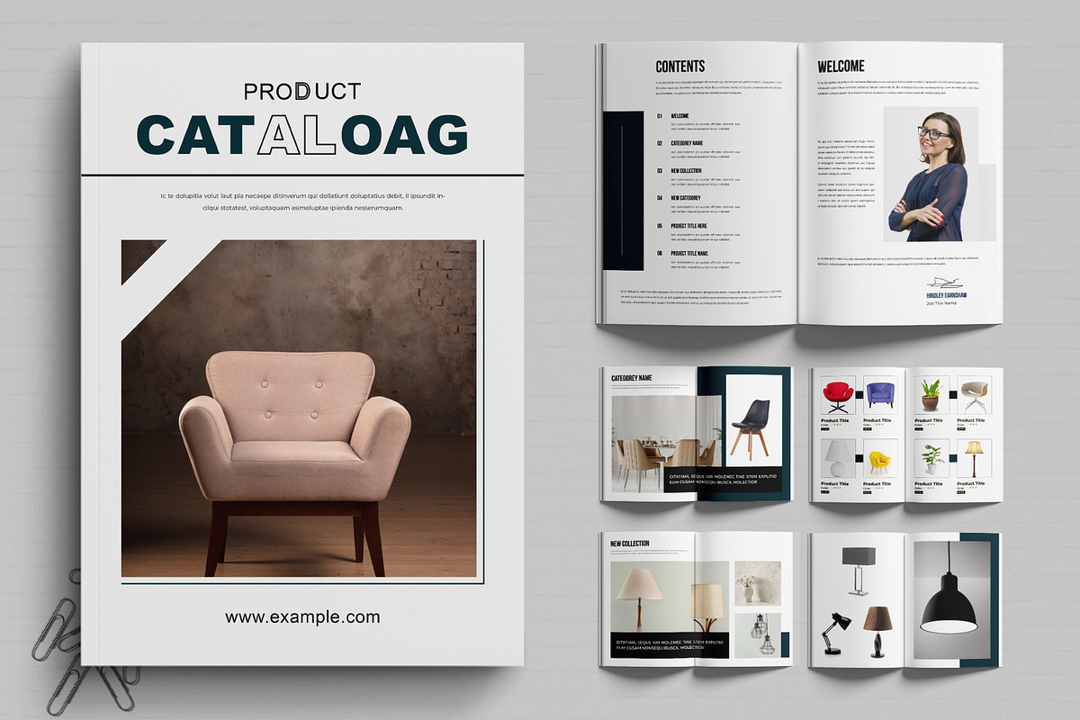 Product Catalog Layout, a Brochure Template by MightyDesign (Photo 1 of 6)