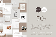 70+ Nude Realtor Instagram Templates, a Social Media Template by Estatik Designs (Thumbnail 1 of 8)