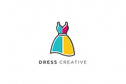 Colorful Dress Creative, a Branding & Logo Template by Logocreative (Thumbnail 2 of 2)