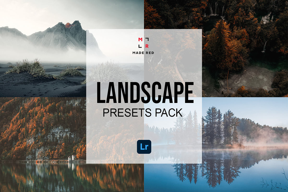 Landscape preset pack 1, a Preset Add-On by MadeRed (Photo 1 of 11)