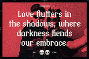 Emotica – Blackletter Romance Font, a Serif Font by Drizy (Thumbnail 6 of 10)