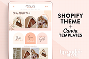 Boho Shopify Theme, a Shopify Template by Lavender Skye Studio (Thumbnail 3 of 3)