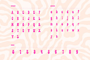 Peachy Grooves – Retro Display Font, a Font by Studio Moara (Thumbnail 2 of 8)