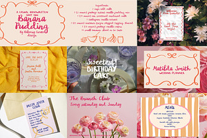 Handwritten Font Bundle 2024