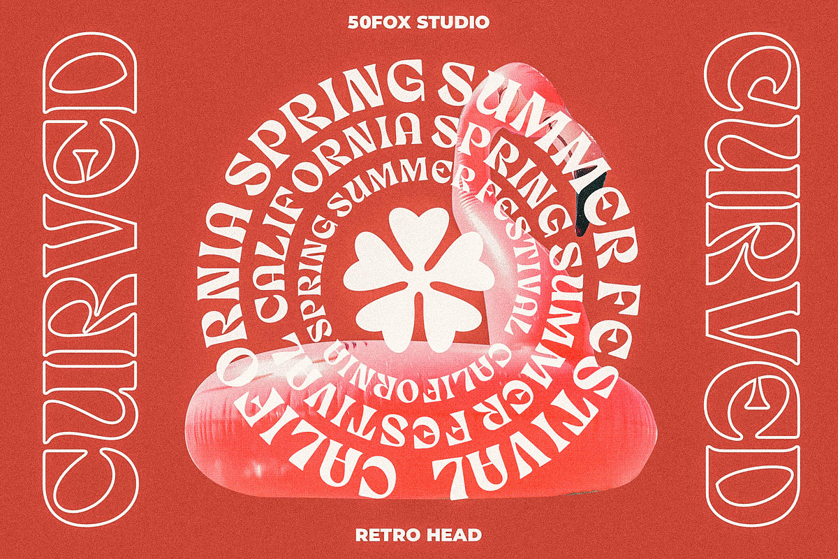Retro Head Classy Retro Typeface, a Serif Font by 50Fox (Photo 4 of 18)