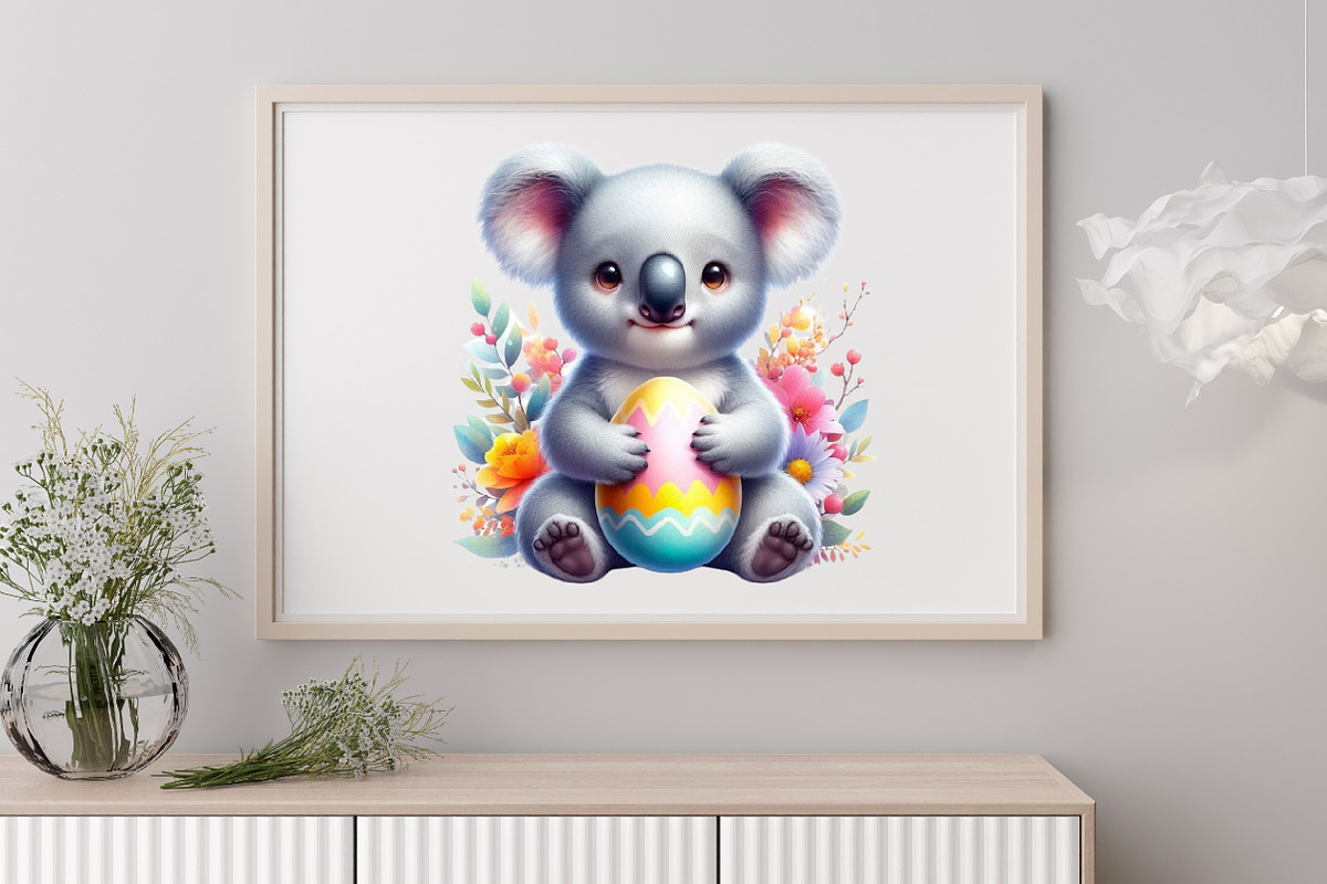 Easter Animals Sublimation Clipart, a Seasonal Illustration by Craft Nest (Photo 3 of 5)