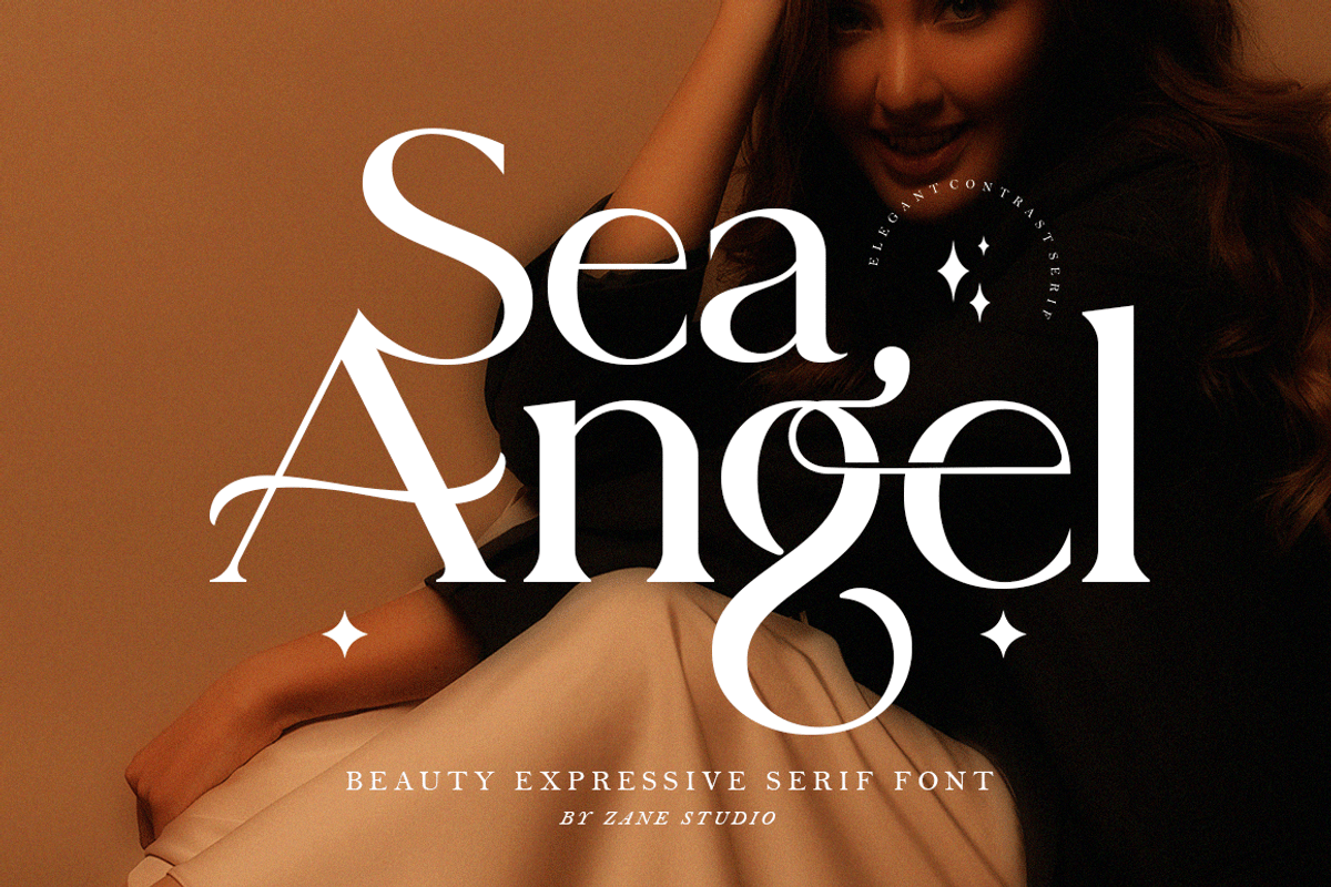 Sea Angel, a Serif Font by Zane Studio (Photo 1 of 10)