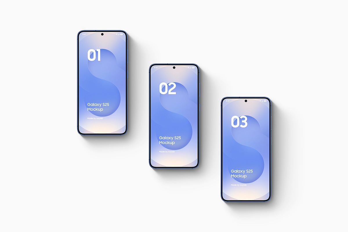Galaxy S25 Mockups Scenes, an Android Mockup by Asylab (Photo 15 of 58)