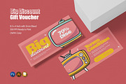 Big Discount Gift Voucher, a Print Template by Esensifiksi.studio (Thumbnail 1 of 2)