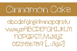 Cinnamon Cake