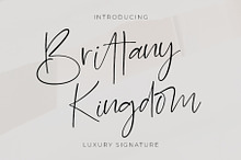 Brittany Kingdom: Charming Font