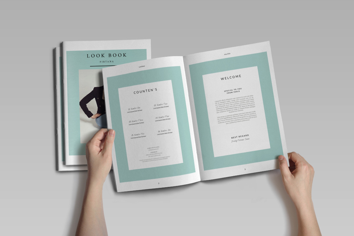Fashion Lookbook, a Brochure Template by Firtana (Photo 2 of 11)