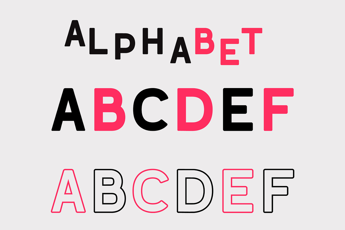 Dream Stacked Cute & Playful Bundle, a Sans Serif Font by MaxArt Foundry (Photo 5 of 10)