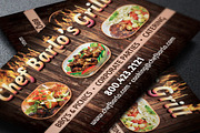 Chef Business Card Template, a Business Card Template by Godserv Designs (Thumbnail 2 of 3)