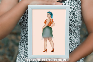 Procreate Drawing Guide: Curvy Girls