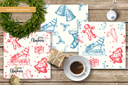 Christmas hand drawn Set, an Illustration by Tabiti (Thumbnail 8 of 13)