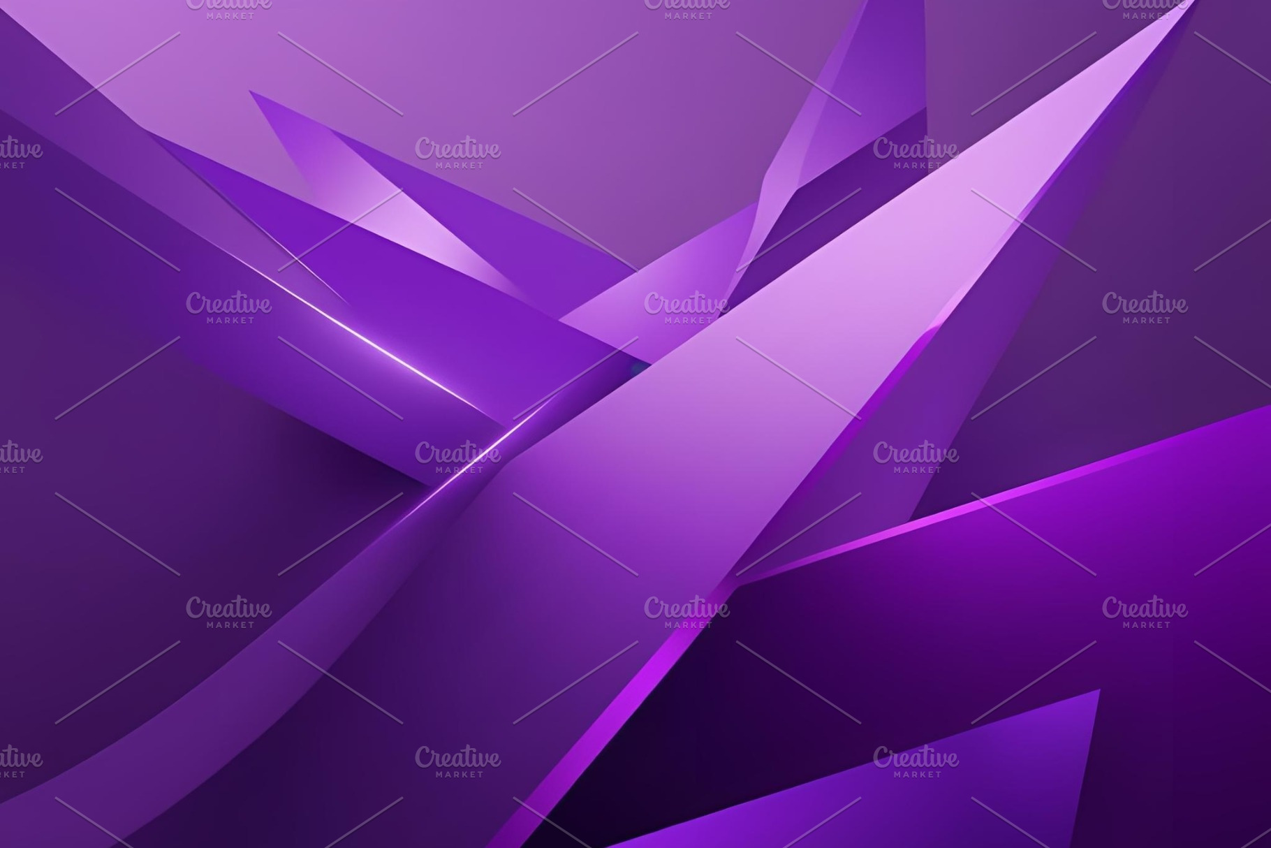 Purple abstract geometric vibrant, an Abstract Photo by ComfortQ