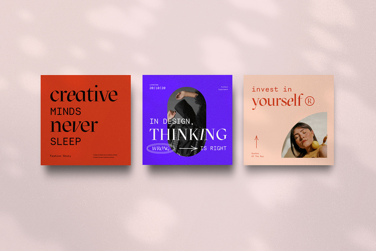 Quotes - Aesthetic Instagram Pack, a Social Media Template by Dirtytemp Studio (Photo 6 of 10)
