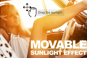 Movable Sunlight Effect