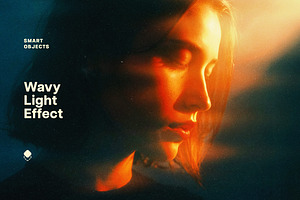 Wavy Light Photo Effect, a Layer Style Add-On by Design Squad