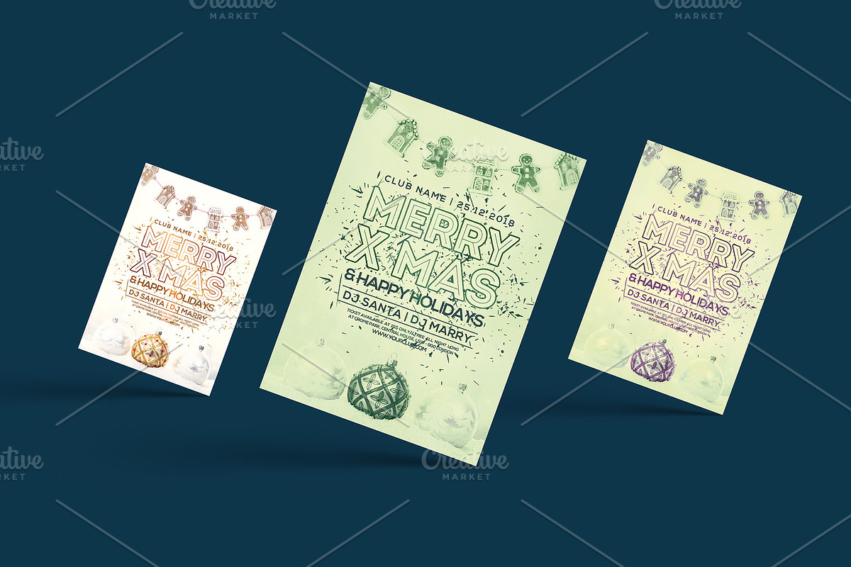 Christmas Invite, a Flyer Template by Flyer Arts (Photo 2 of 4)
