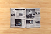 Newspaper Template | 8 Page, a Stationery Template by Template Shop (Thumbnail 4 of 5)