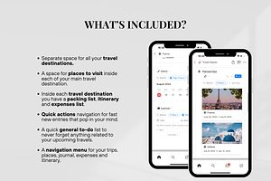 Notion Travel Planner