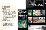 Squarespace template art portfolio, a Squarespace Template by PATCHPO (Thumbnail 6 of 9)