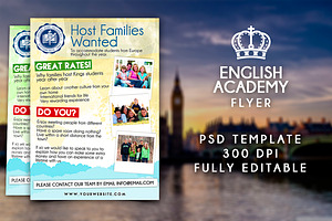 English Academy Flyer
