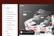 Ruffalo - Personal Portfolio Website, a Landing Page Template by SLAB! Design (Thumbnail 2 of 5)
