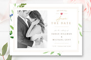 Save the Date Photo Card PSD, an Invitation Template by By Stephanie Design (Thumbnail 5 of 7)