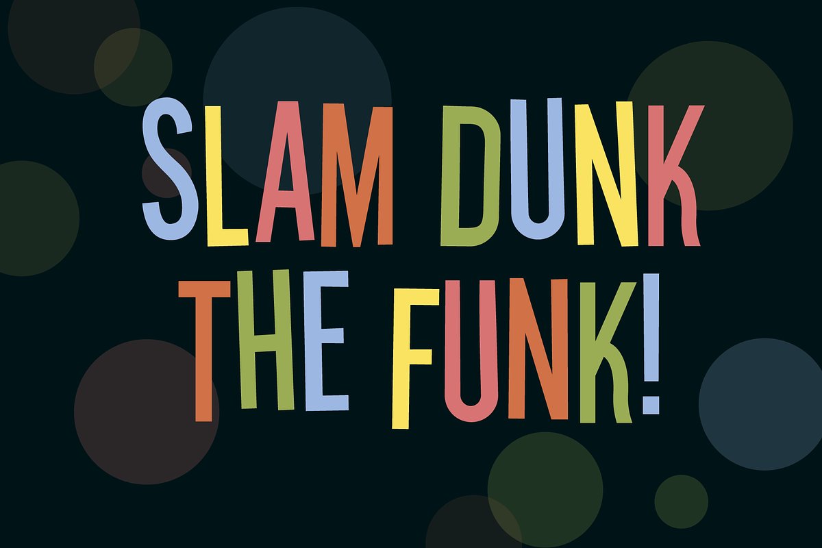 Dance Hall Display Font, a Sans Serif Font by Sombrero Craft (Photo 4 of 4)