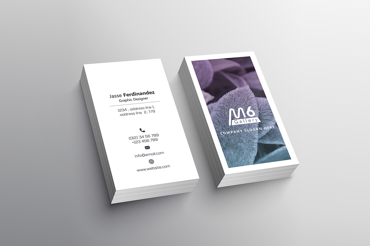 Unique 50 Business Card Bundle, a Business Card Template by M6 Gallery (Photo 136 of 151)
