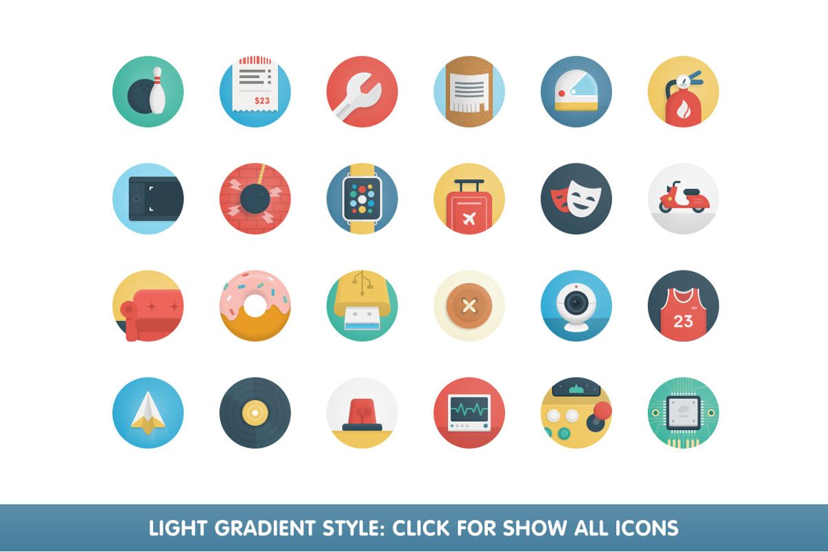 Get Ballicons 2 Vol.2: Flat Icons Set preview 3