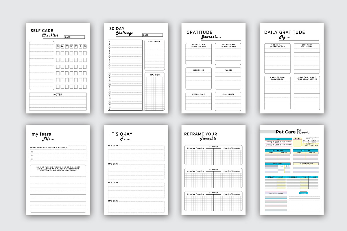 Ultimate Planner Bundle Pack 2024-29, a Stationery Template by obayes (Photo 8 of 14)