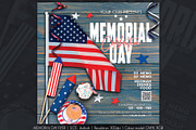 Memorial Day Flyer, a Flyer Template by Artolus (Thumbnail 1 of 2)