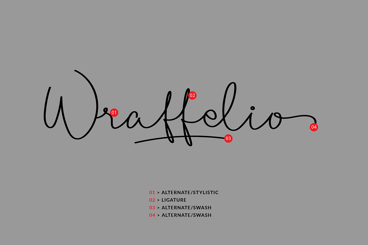 Brogllin Handwritten Monoline Font, a Script Font by Dicubit (Photo 9 of 12)