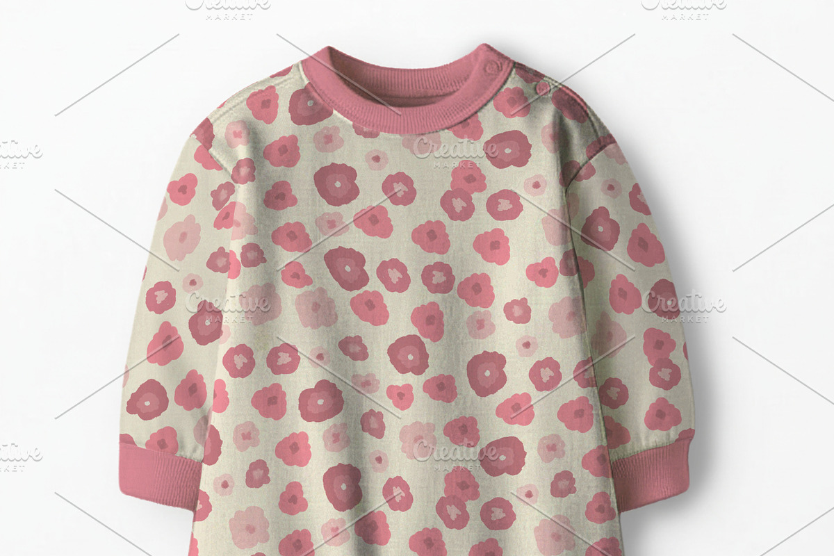 Baby oversized Romper Mockup, a Hoody Mockup by Nora Gad (Photo 11 of 16)