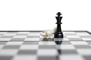 Chess board, a Photo by saiko3p