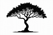 20 Nature Tree SVG Collection, an Illustration by Artivon (Thumbnail 7 of 21)