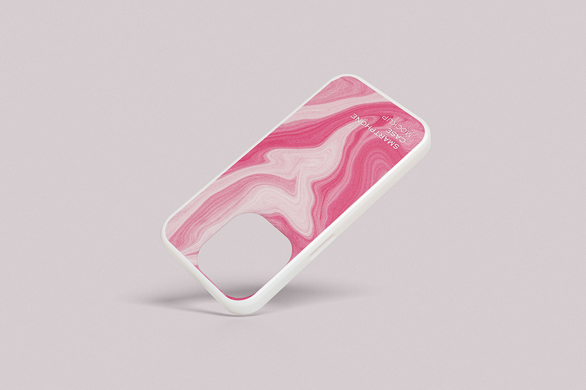 Smartphone Case Mockup, an iPhone Mockup by HanaSaka_Studio (Photo 2 of 5)