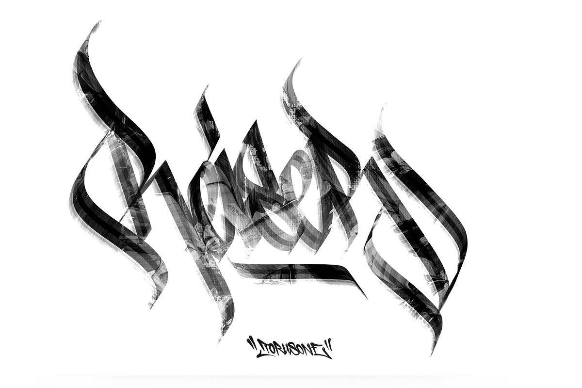 SICK Letters- 3d & Calligraphy, a Brush Add-On by Torus1