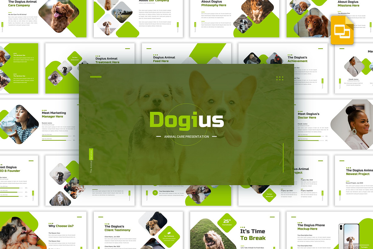 Dogius Presentation Google Slides, a Presentation Template by PuriCreative (Photo 1 of 5)