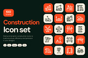 Construction Icon Collection, a Solid Icon by Vectors Market (Thumbnail 1 of 8)